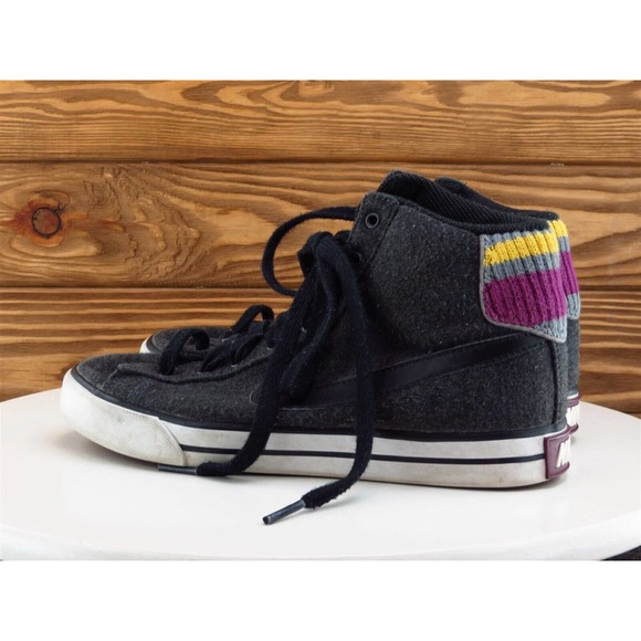 Nike Size 5.5 Women Sneaker Black Fabric‎ M - Picture 8 of 10